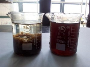 脫色絮凝劑處理效果